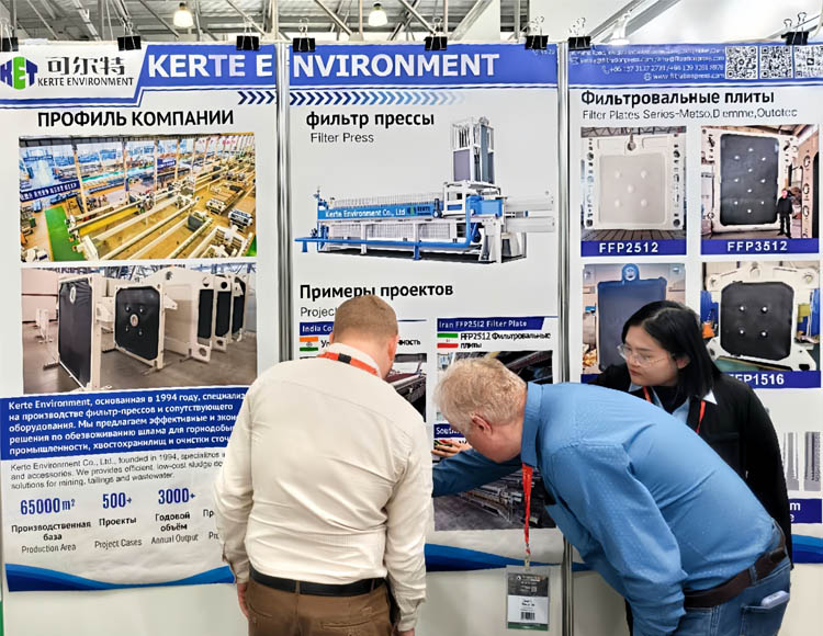 Kerte Filter Press Shines at Mining World Russia 2026