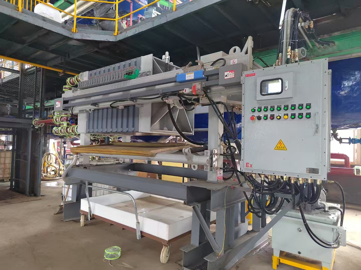 The filter press industry is beginning to move towards standardized development
